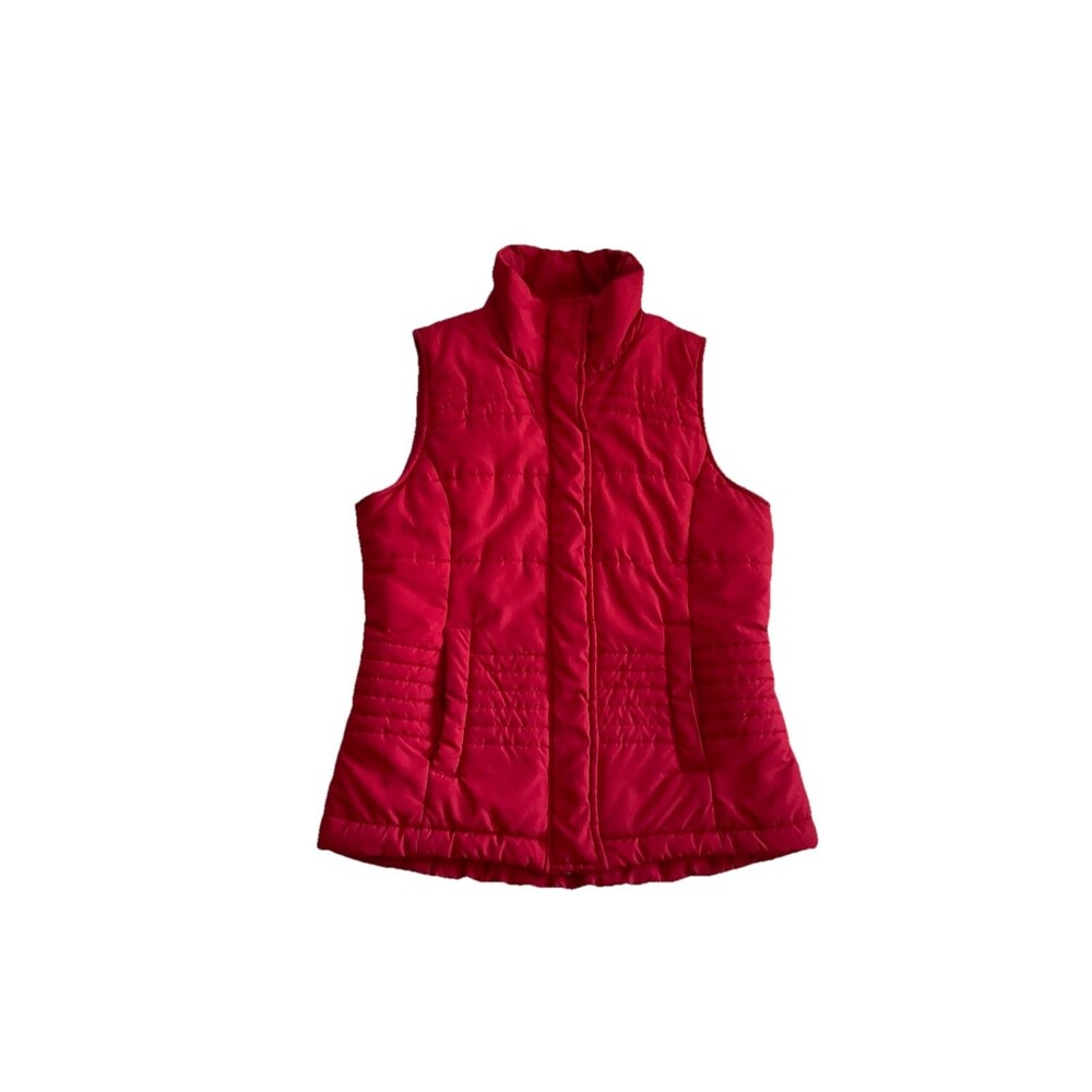 New York & Company Vest Jacket Women’s Sleeveless Small Red